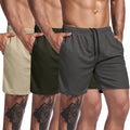 COOFANDY Men's 3 Pack Workout Gym Shorts Mesh Athletic Shorts Clothing