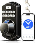 Veise VE012W Built-in WiFi Fingerprint Smart Lock - Remote Keyless