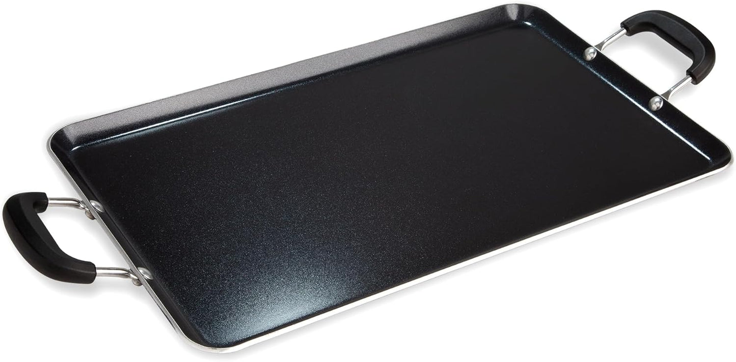 Ecolution Artistry Nonstick Double Burner Griddle for Easy Cooking