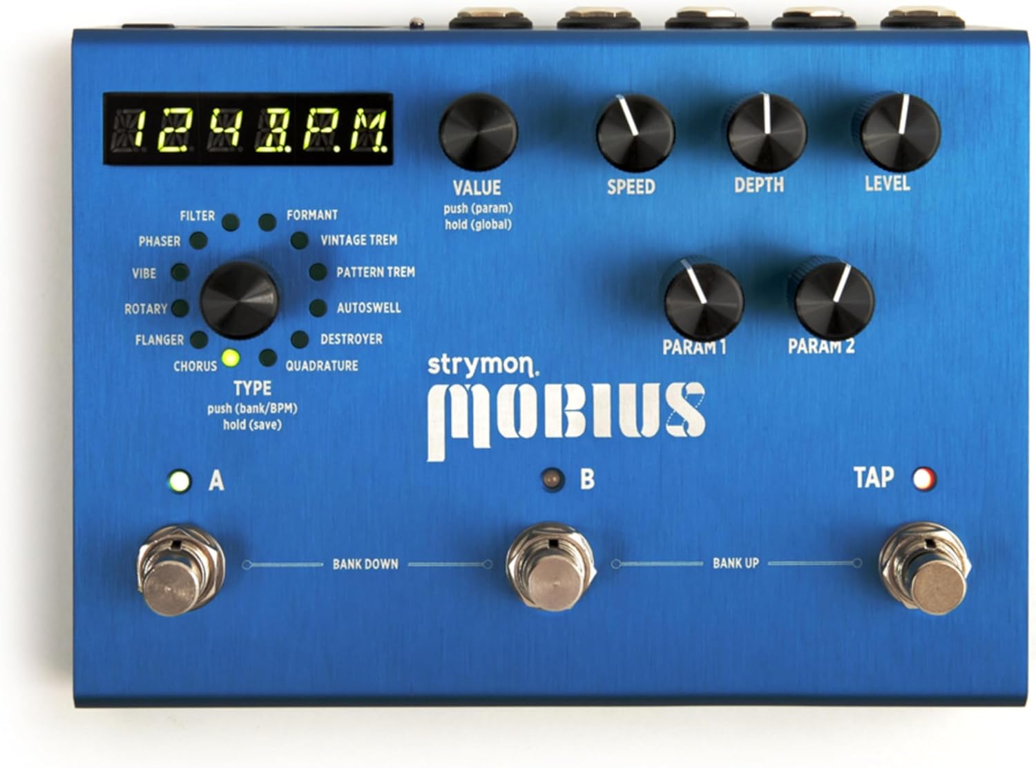 Strymon Mobius Modulation Guitar Effects Pedal for Musicians