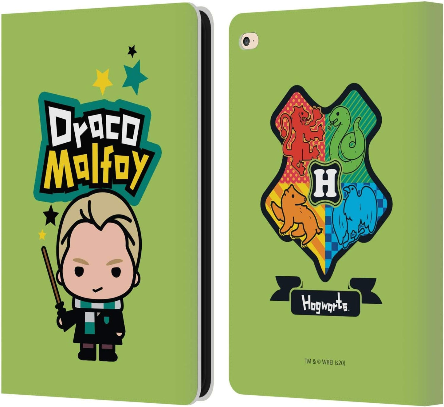 Harry Potter Draco Malfoy Leather Wallet Case for iPad Air 2