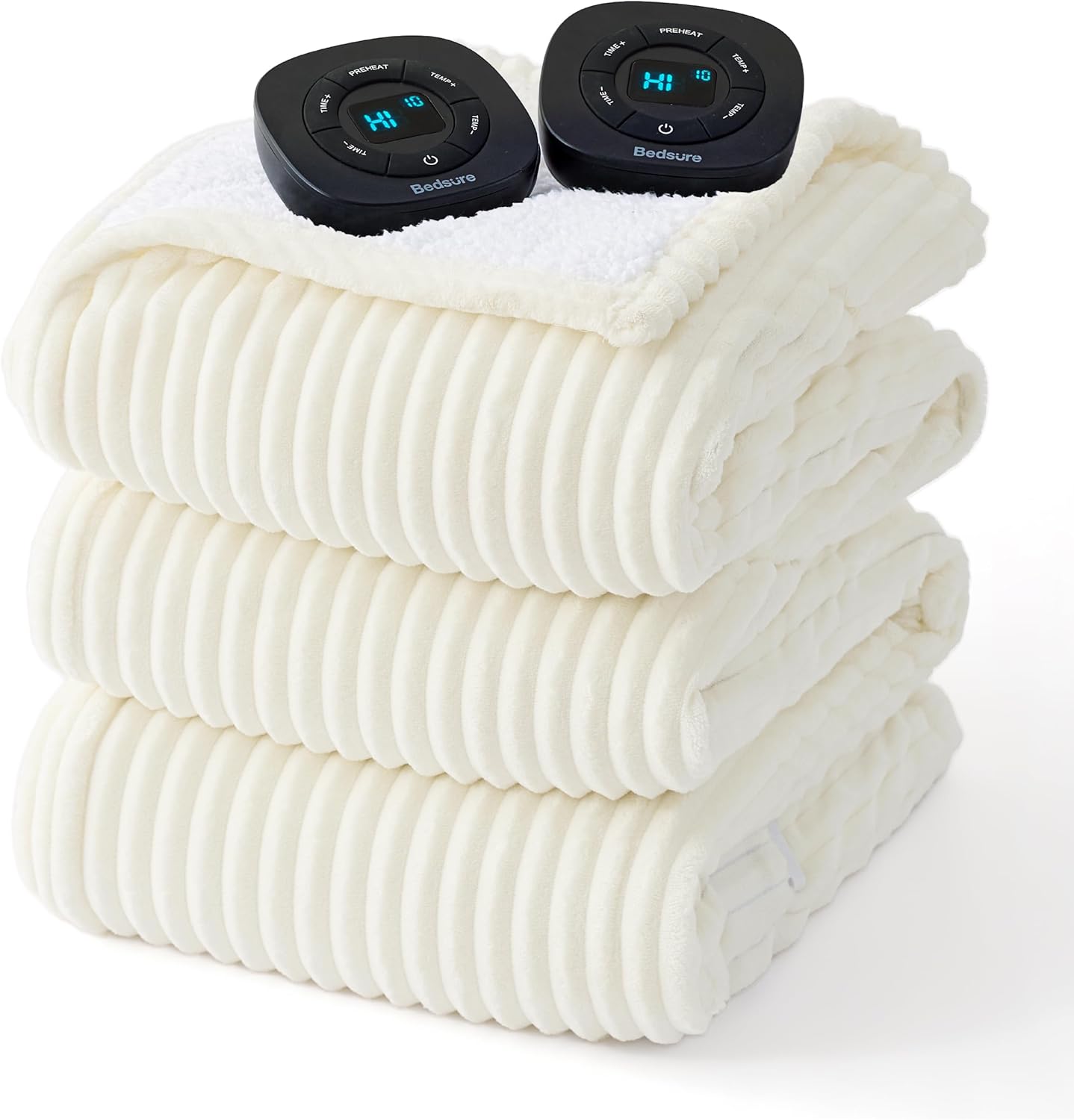 Bedsure GentleSoft Electric Blanket Queen Size for Cozy Warmth