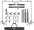 Backdrop Stand 7x10Ft Adjustable Photography Background Support System