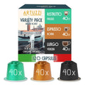 Artuzzi 120ct Compatible Nespresso Coffee Pods Variety Pack - Italian