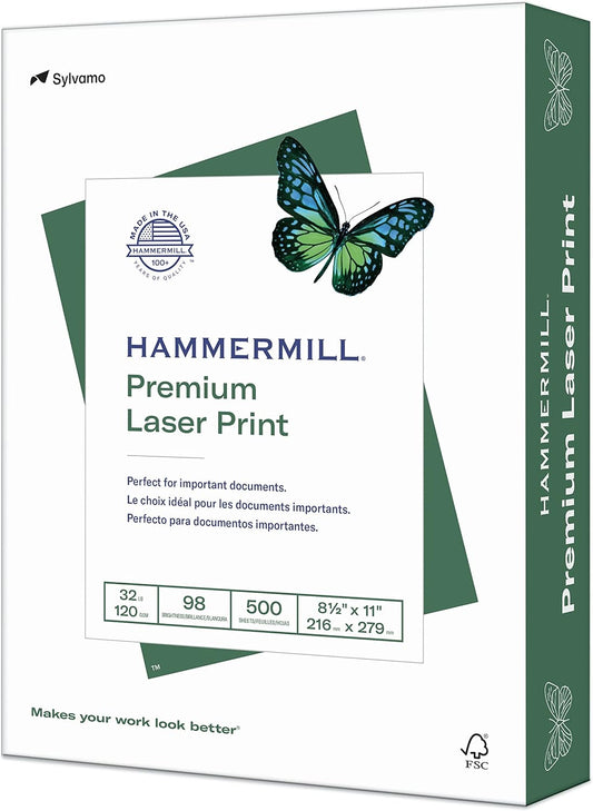 Hammermill Premium Laser Paper - USA Made