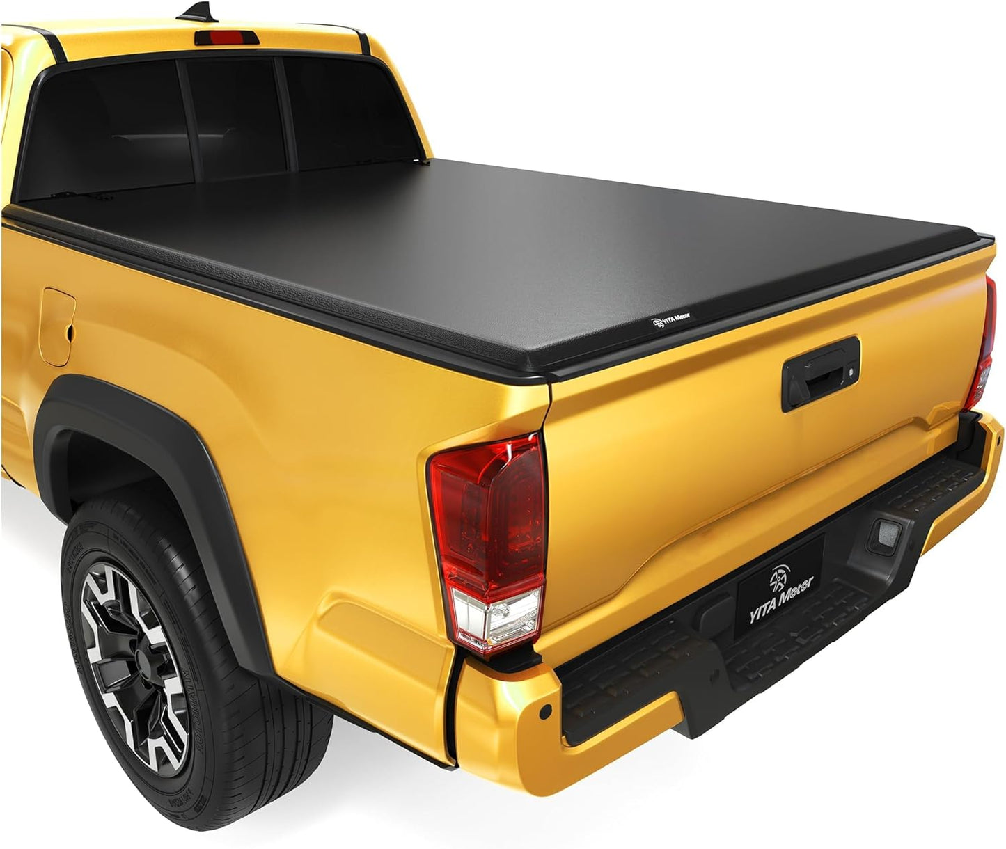 YITAMOTOR Soft Tri Fold Truck Bed Tonneau Cover for Tacoma