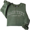 Custom Embroidered Sweatshirt for Women | Parahouse