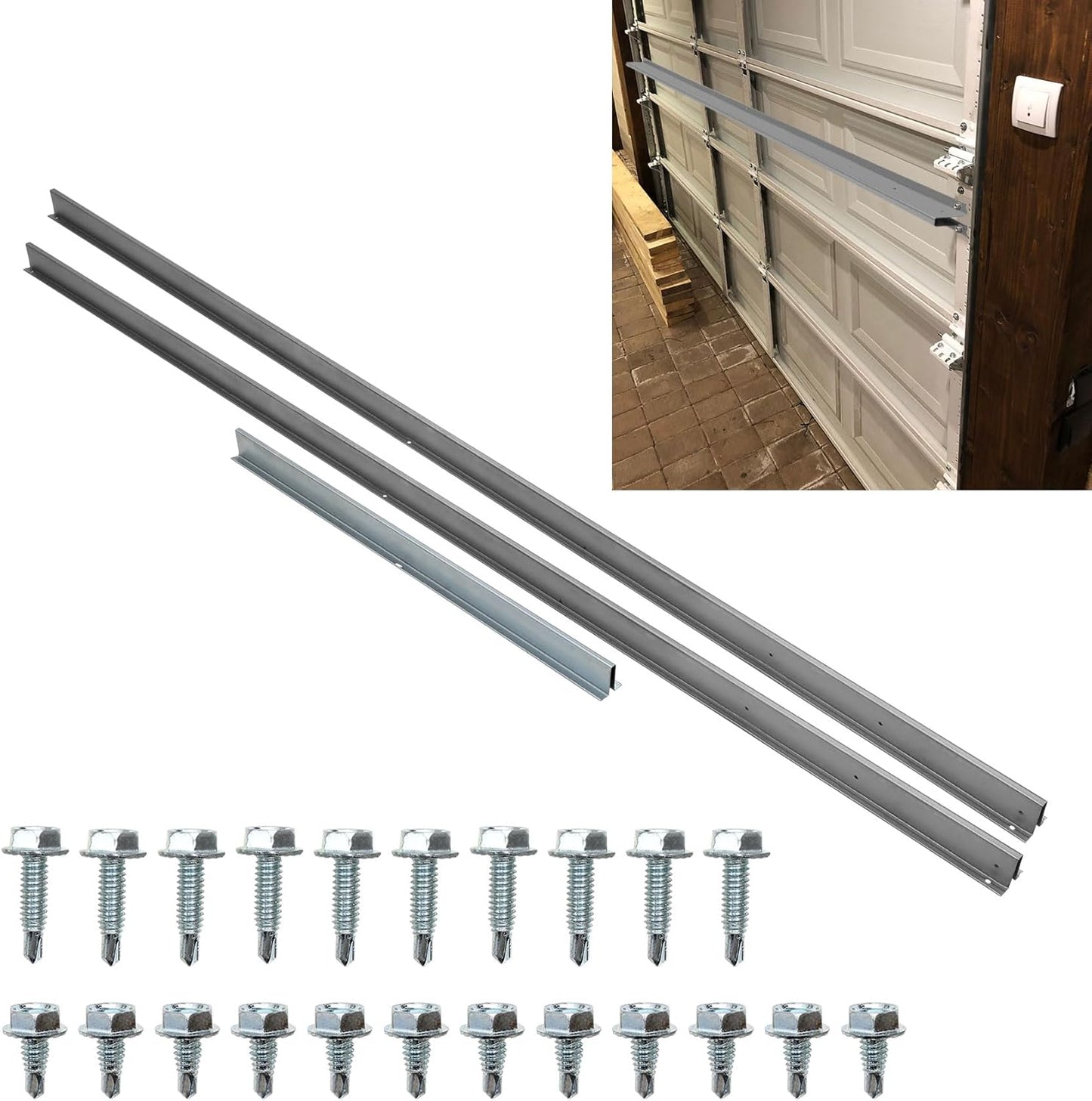 16 Foot Garage Door Strut for Heavy Duty Reinforcement Kit