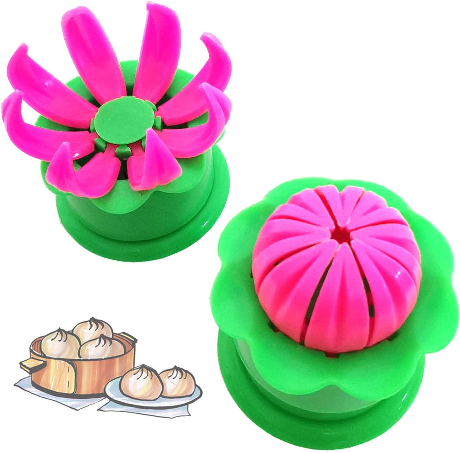 Small Mini Steamed Bun Mold - Easy Empanada Maker