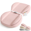 Leather Baby Changing Pad 28x16 Pink - Memory Foam Comfort