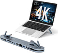 USB C Laptop Docking Station Stand 7-in-1 - 4K HDMI & 100W PD