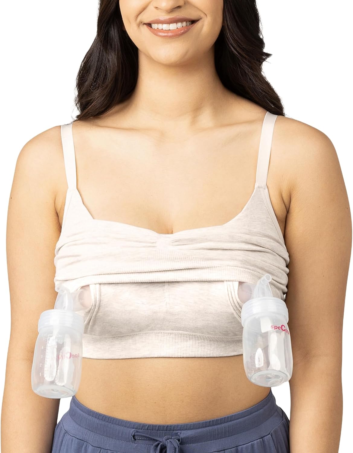 Sublime Sleep Pumping Bra for Hands-Free Nursing & Pumping