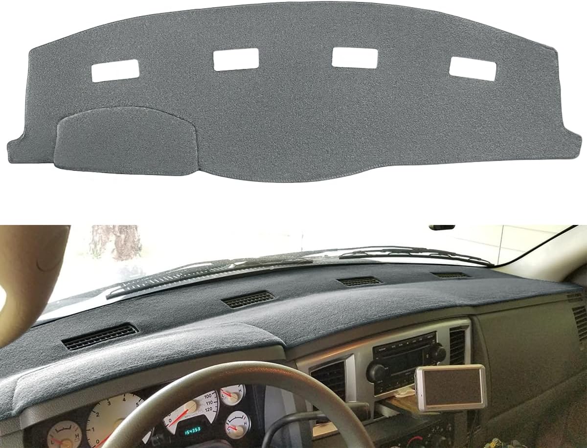 Custom Fit Dashboard Cover for 2006-2010 Dodge Ram Models