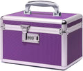 Locking Medicine Box with Portable Storage Case - Childproof Lock