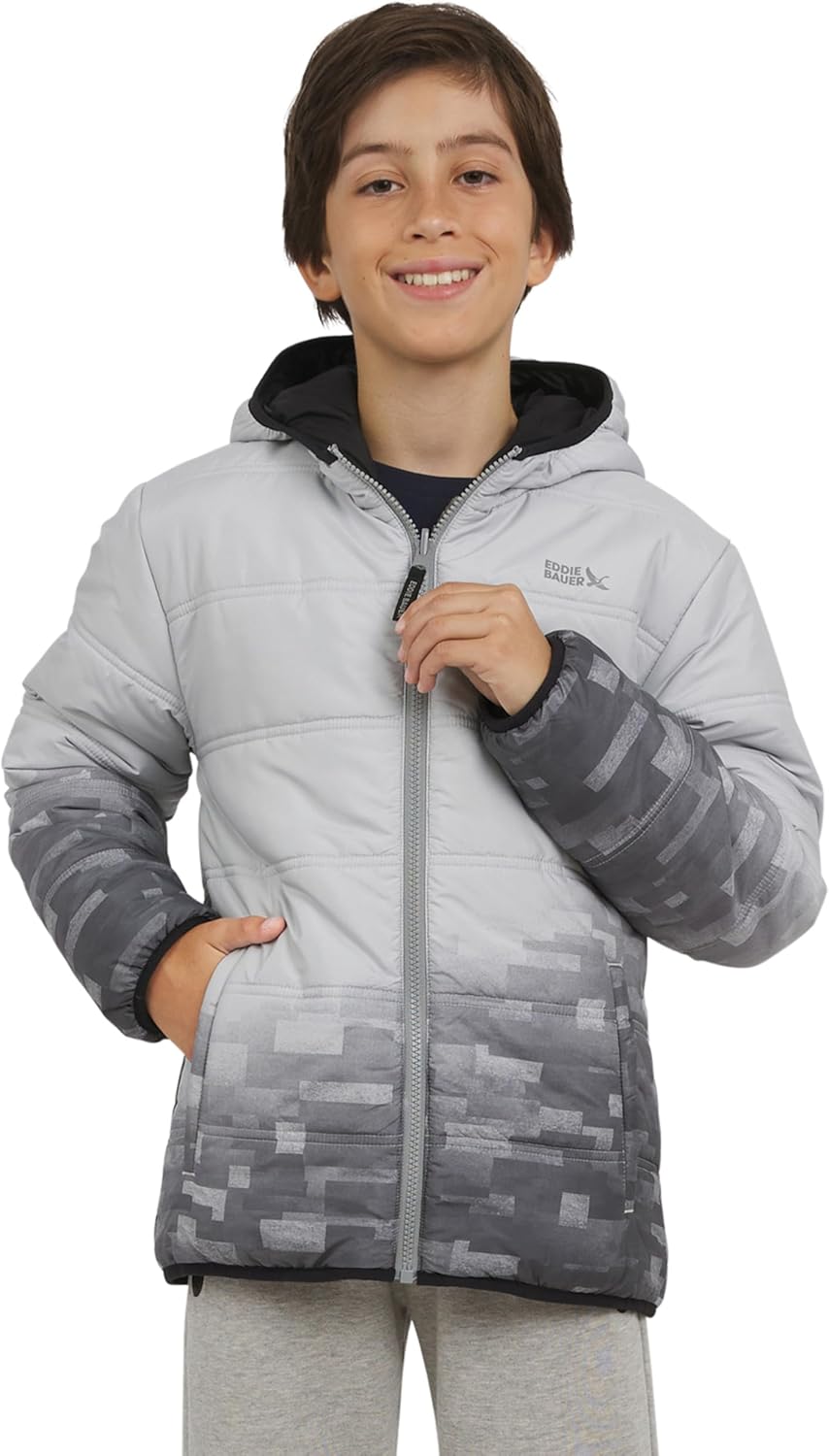 Eddie Bauer Boys' Deer Harbor Reversible Faux Fur Jacket Review