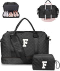 Gifts for Teen Girls Initial Weekender Bag - Monogram Overnight Bag