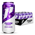 Phorm Energy Drink Grape Smash Flavor with Natural Caffeine