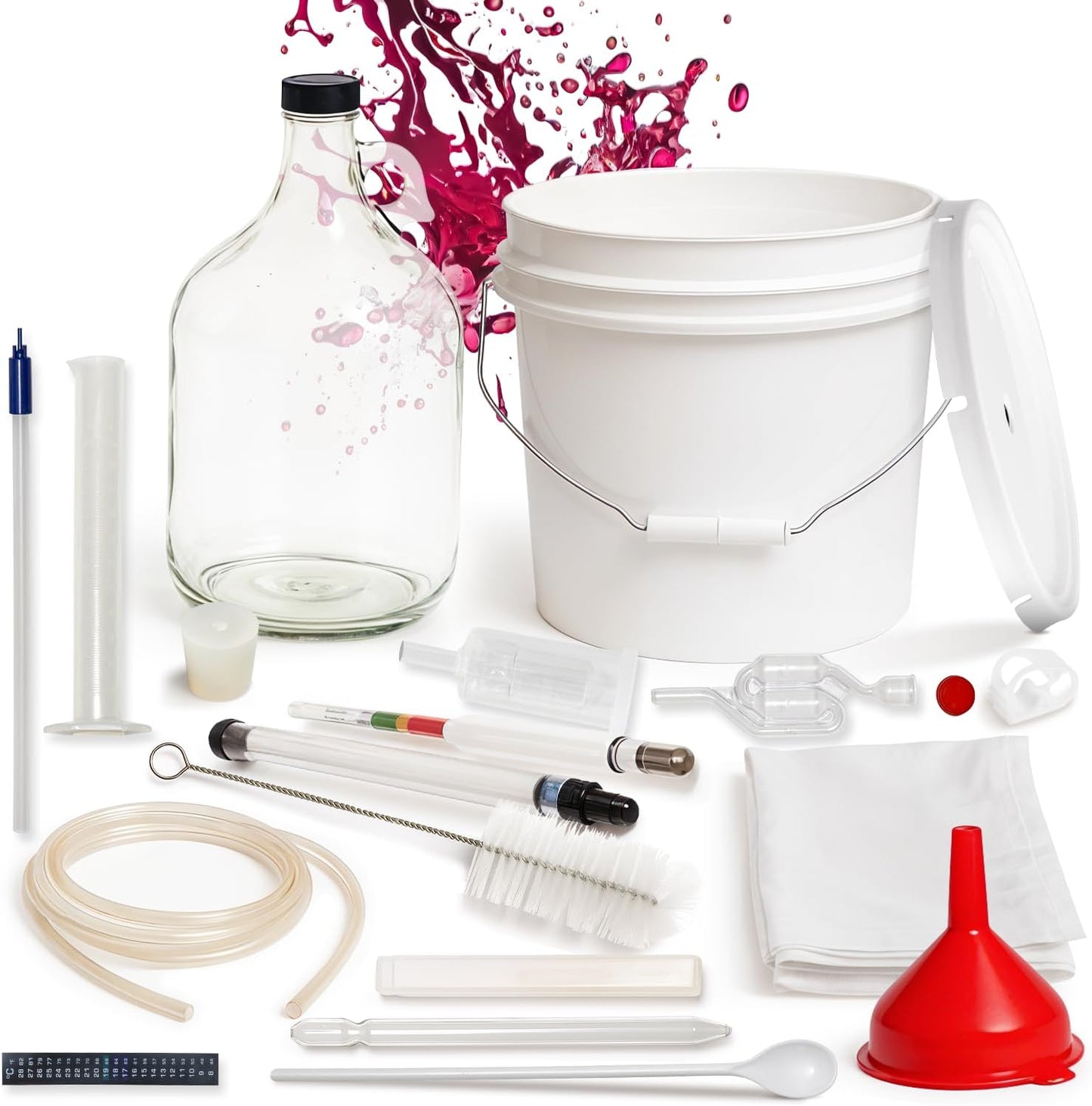 Wine Making Kit & Mead Making Kit for Home Brewing Fun