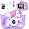 Kids Camera Unicorn Toys for Girls - Kid-Friendly 1080P Camera