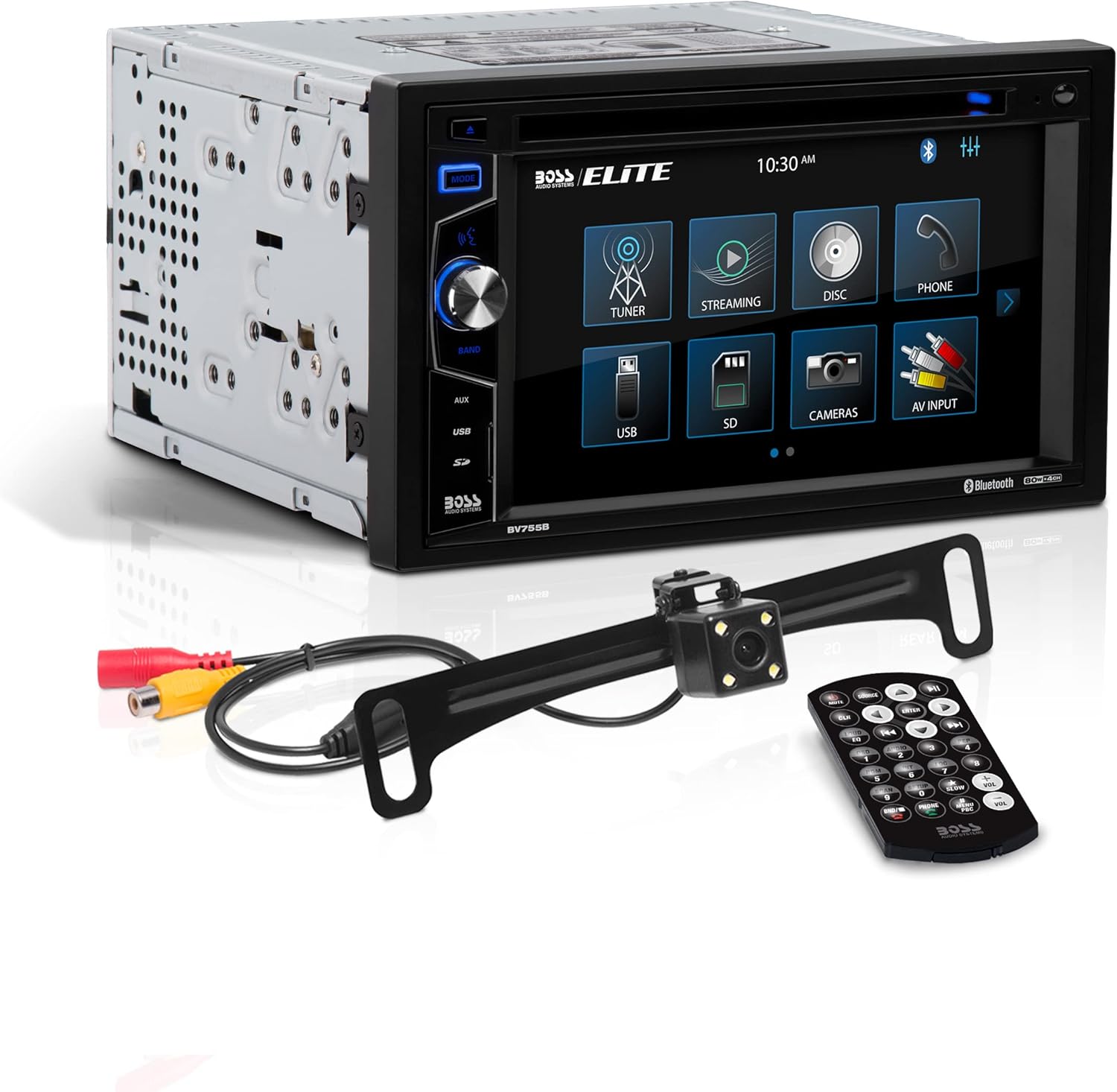 BOSS Elite BV755BLC Car Stereo - Touchscreen Bluetooth Radio