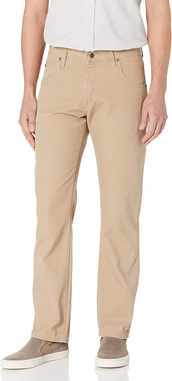 Wrangler Genuine Men's Twill Cargo Pants for Ultimate Comfort