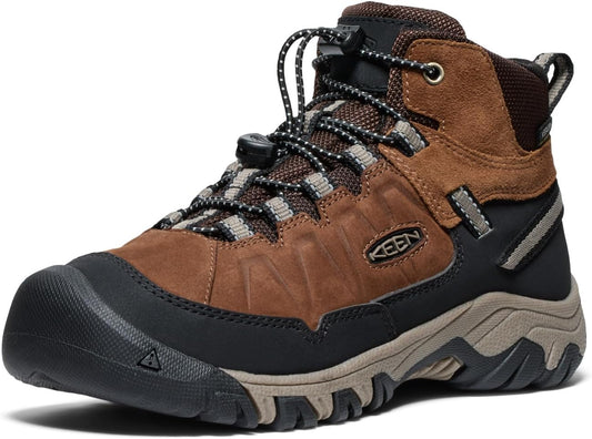 KEEN Unisex-Child Targhee 4 Mid Height Waterproof Hiking Boots