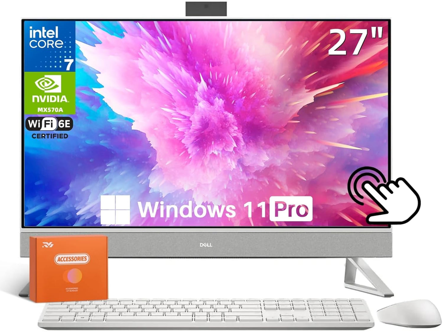 Dell Inspiron 7730 All in One Desktop with 27 inch Touchscreen