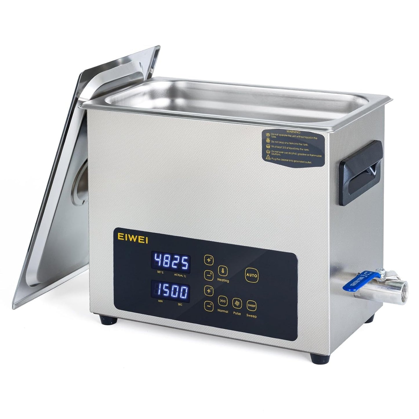 6L Ultrasonic Cleaner with One-Touch Operation and Heating