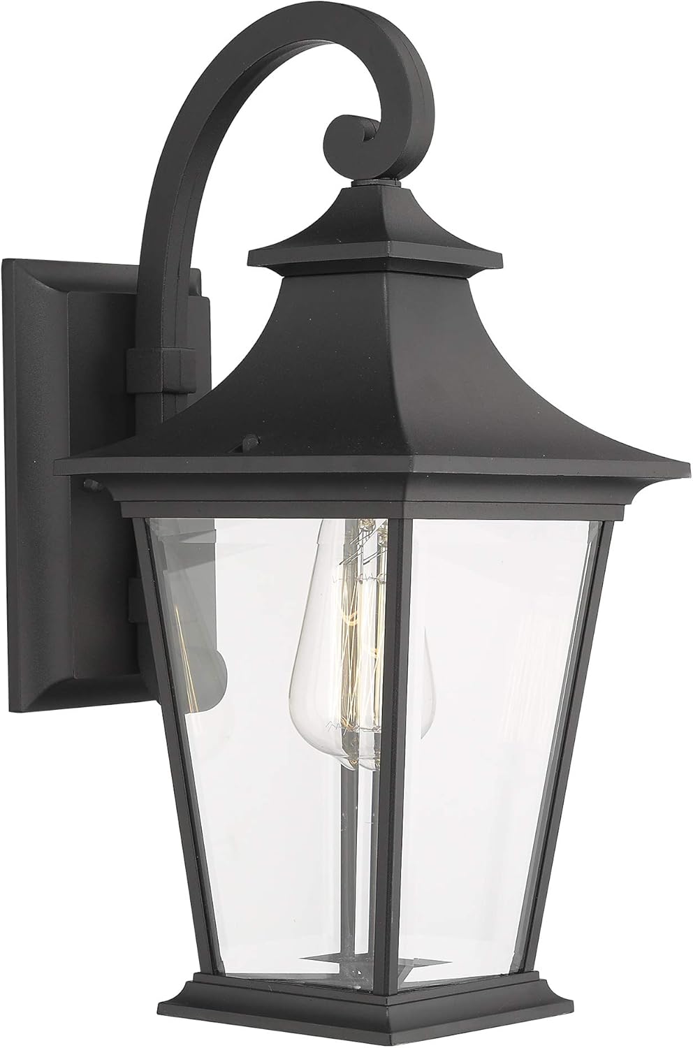Emliviar Outdoor Wall Lantern - Stylish 1-Light Sconce for Home
