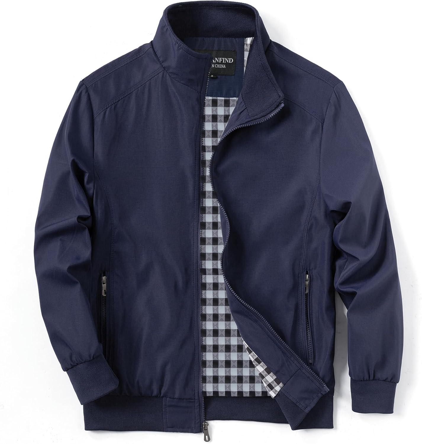 URBANFIND Men's Lightweight Windbreaker for Outdoor Recreation