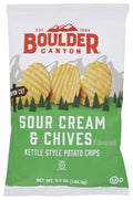 Boulder Canyon Kettle Cooked Potato Chips Sour Cream & Chives
