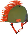 Krash Vector Victor Helmet - Kids' Bold Mohawk Safety