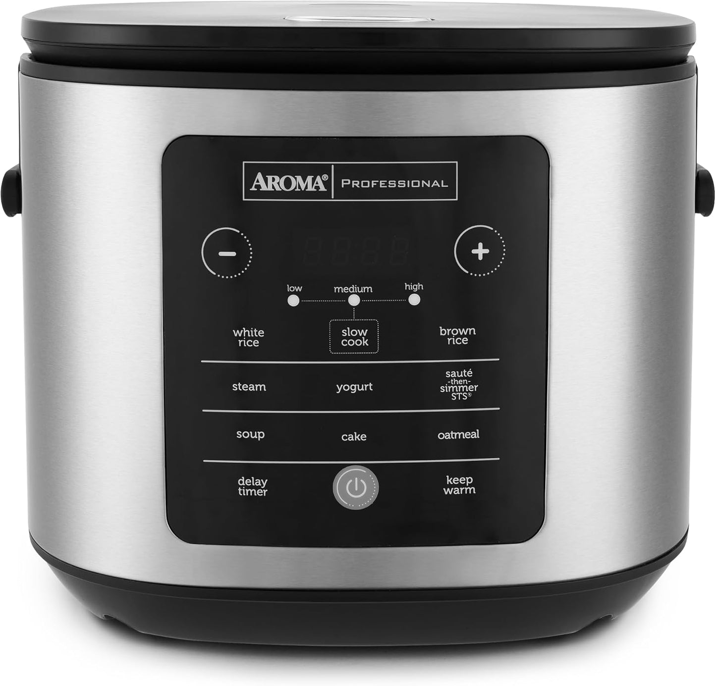 AROMA 20-Cup Slow Cook Rice Cooker with Ceramic Coating