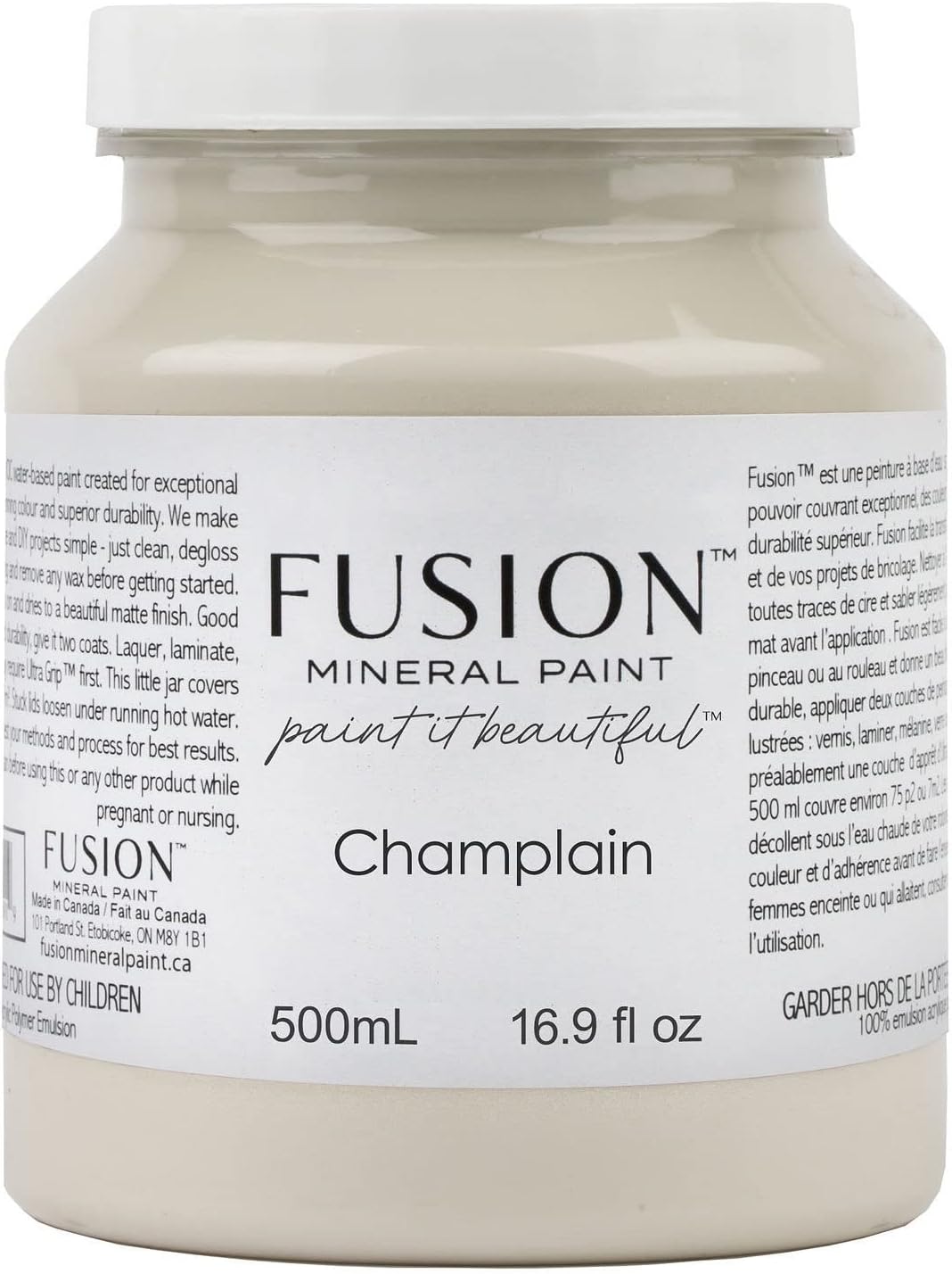 Fusion Mineral Paint 500 ml Champlain - Easy All In One Solution