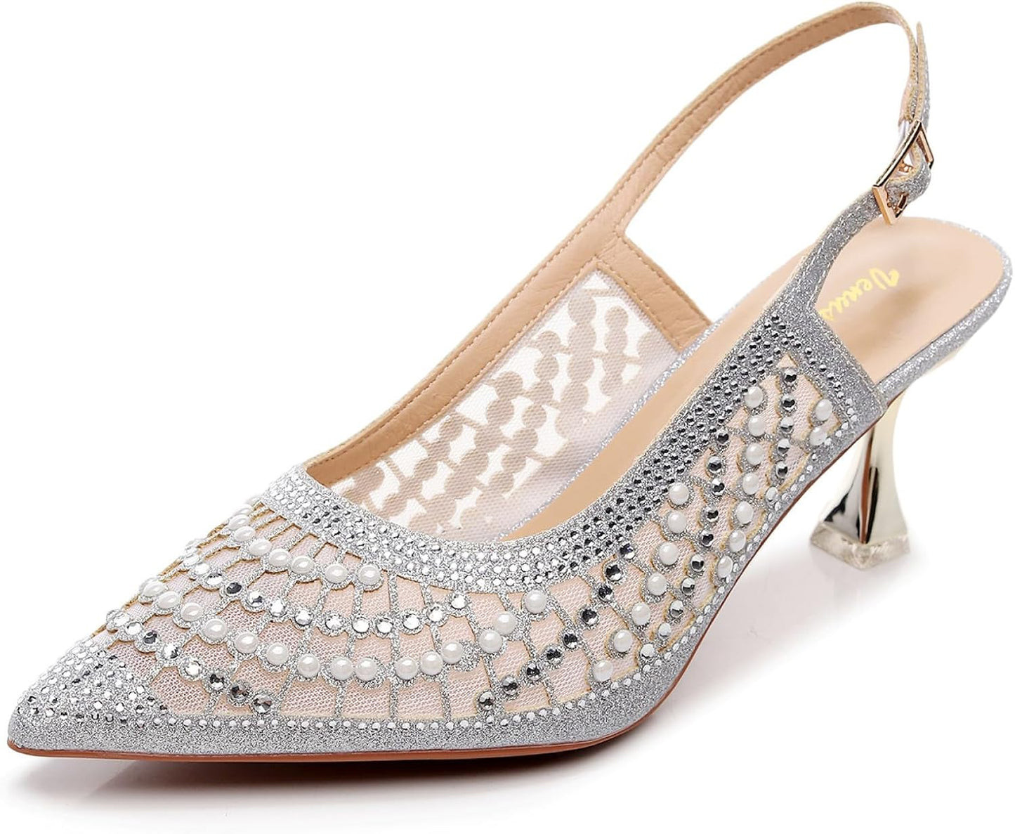 VenusCelia Women's Charming Slingback Pump Shoe for All Occasions