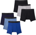 Fruit of the Loom Men's Breathable Boxer Briefs - Moisture Wicking