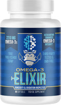 Omega-3 Elixir Fish Oil - High-Freshness 2210mg Omega-3