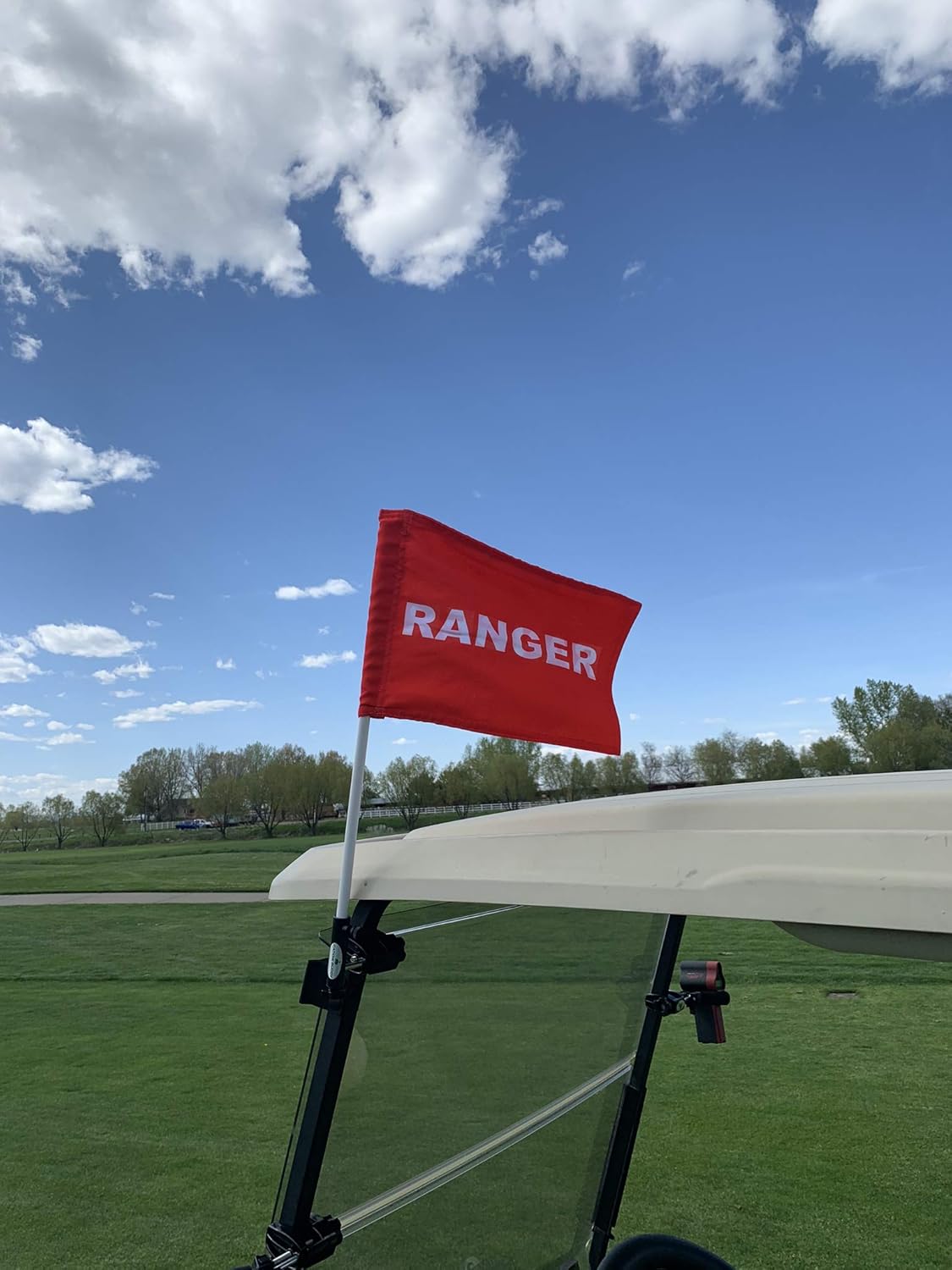 Caddie Buddy Golf Cart Flag Holder - Easy Installation & Durable
