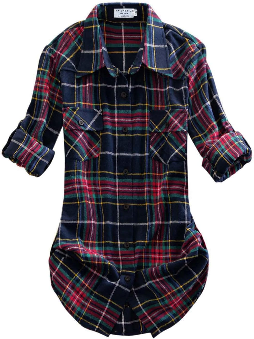 Stylish Womens Button Down Flannel Plaid Shirts for All Occasions