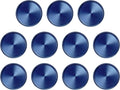 Levenger Aluminum Discbound Discs Binder Rings 11 Pack - Cobalt 1 1/2