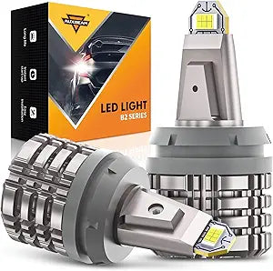 Auxbeam 2024 B2 Series 7440 LED Bulb for Bright Reverse Lights