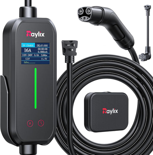 2025 Upgraded Level 1&2 Tesla Mobile Charger with Smart Features