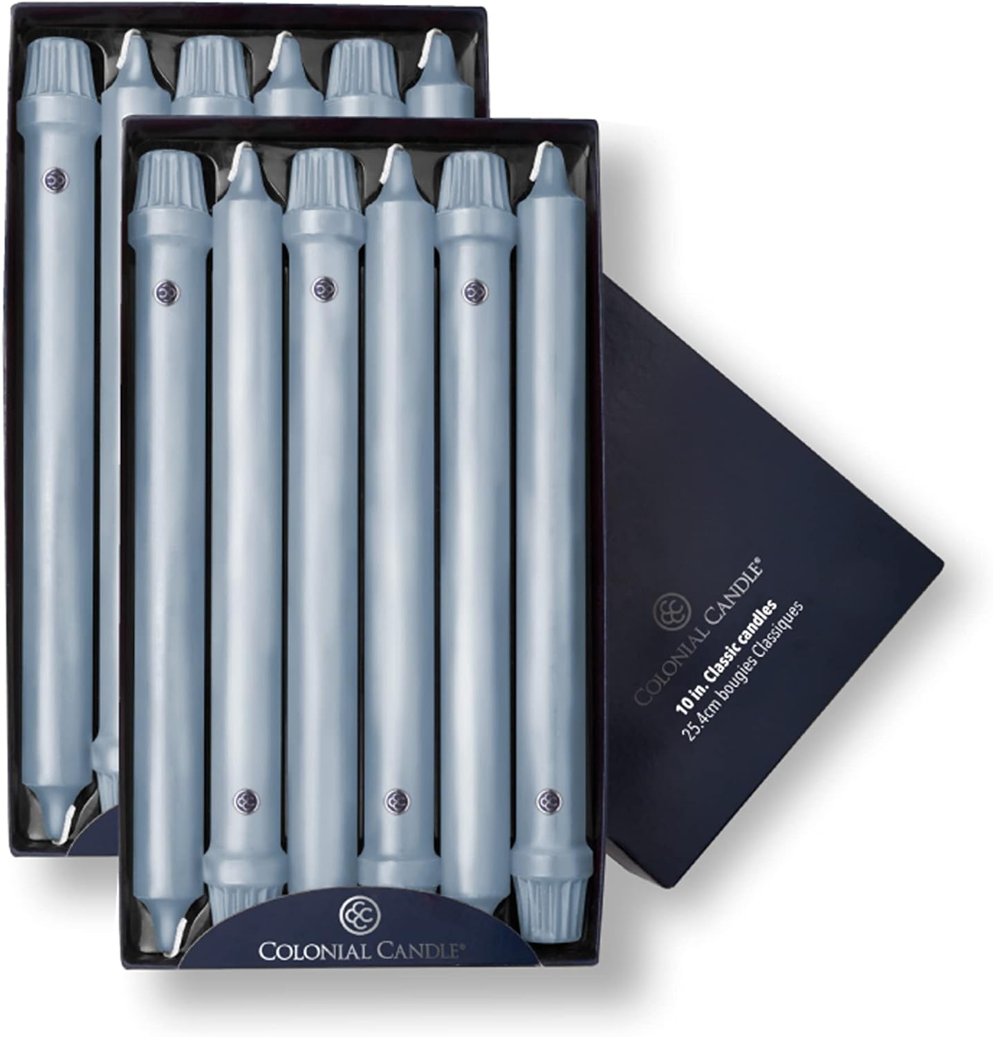 Elegant Wedgewood Blue Taper Candles for Any Occasion