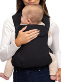 Aerial Buckle Carrier Raven - Comfortable Front or Back Baby Carrier