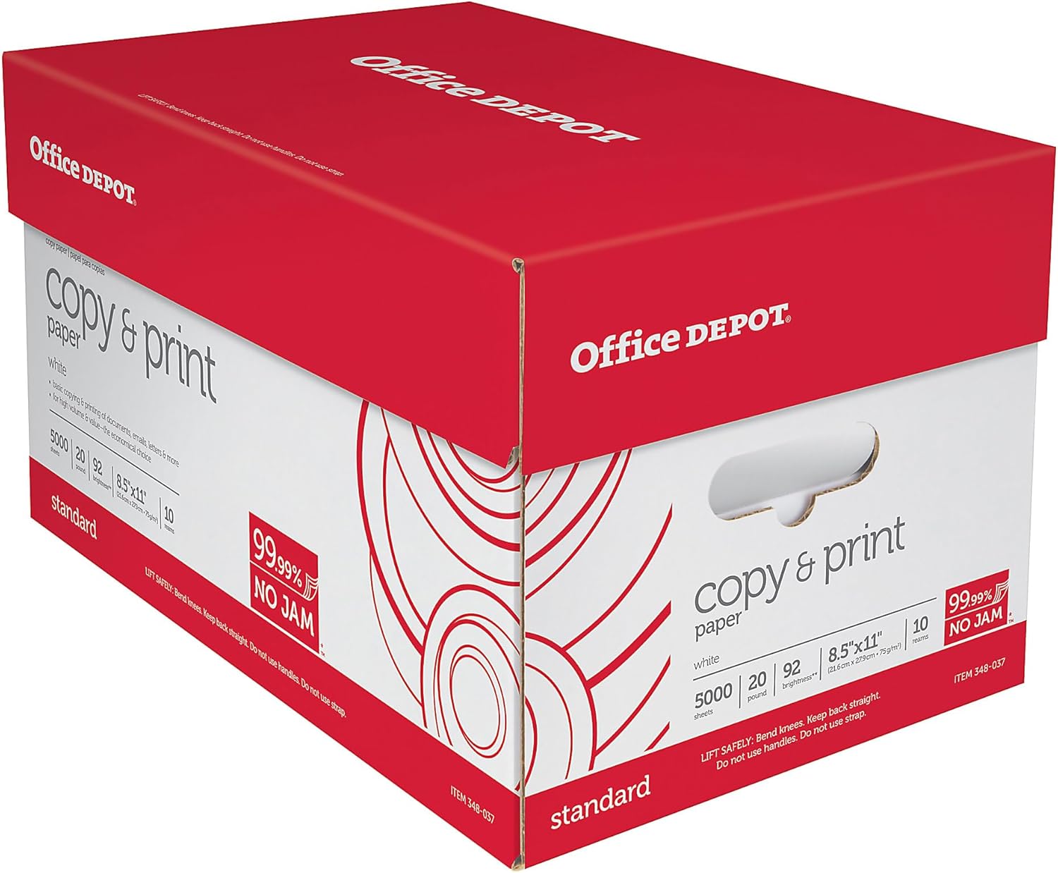 Multi-Use Print & Copy Paper - 8.5in x 11in, 5000 Pages