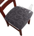 Genina Waterproof Stretch Dining Chair Seat Covers 6 Pack - Flower