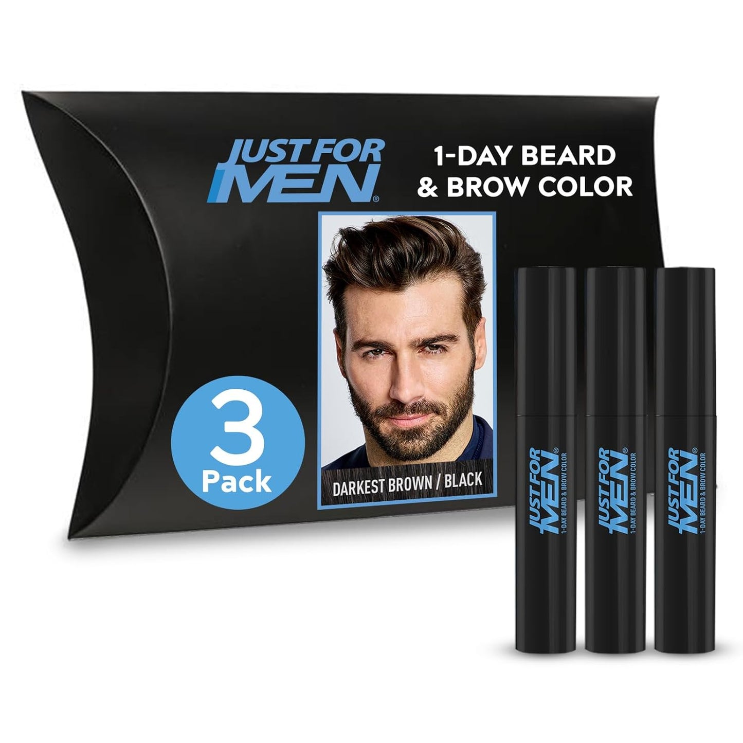 Just for Men 1-Day Beard & Brow Color for Fuller Look