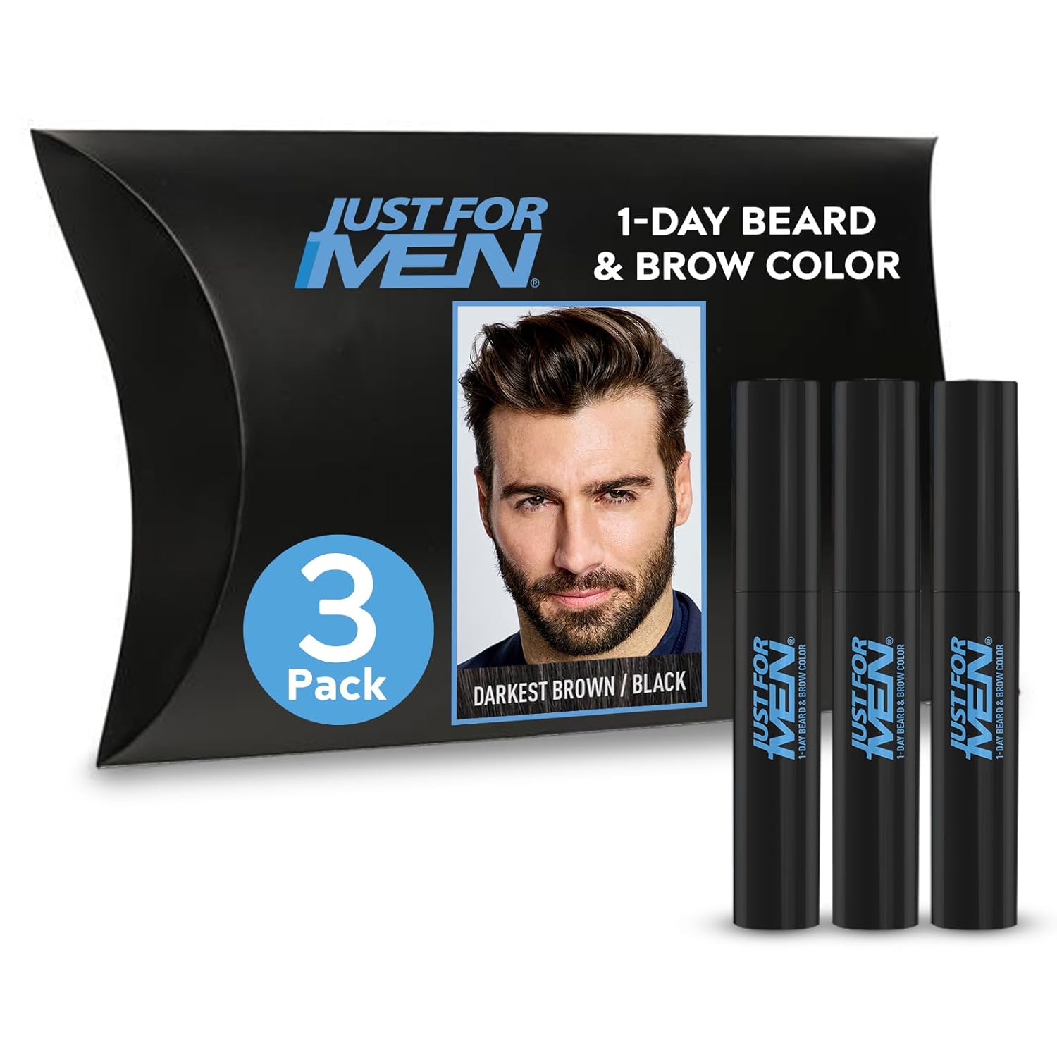 Just for Men 1-Day Beard & Brow Color for Fuller Look