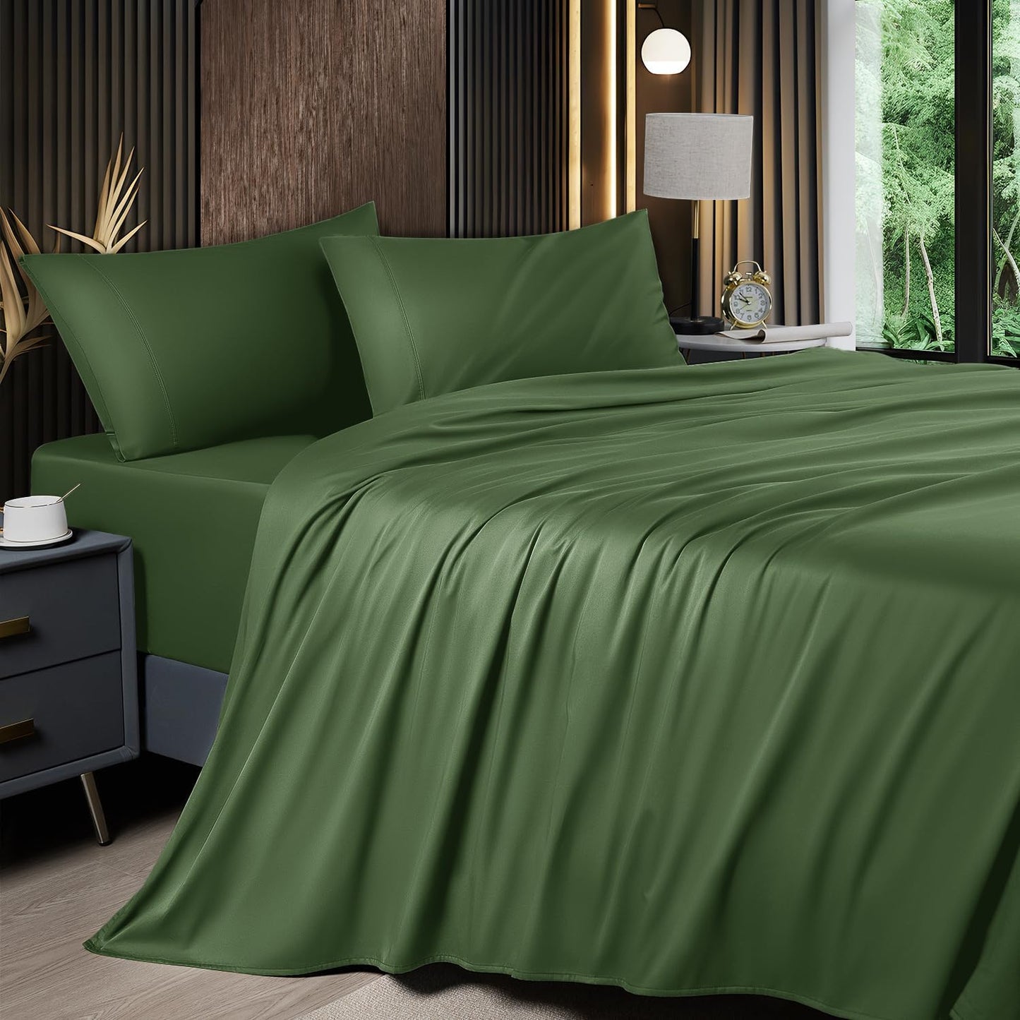 Cooling Queen Sheet Sets with Deep Pockets for Ultimate Comfort