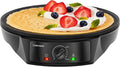 Chefman Electric Crepe Maker: Precise Temp Control, Non-Stick Griddle